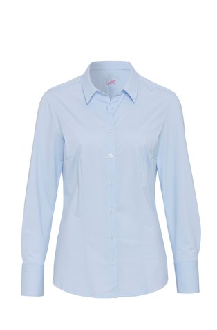 Functional slim fit shirt with long sleeves