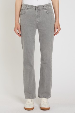 Regular fit rastezljive jeans hlače