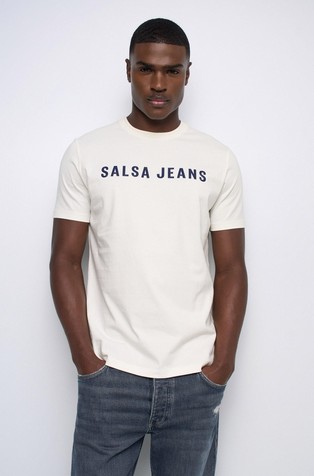 T-shirt with branding