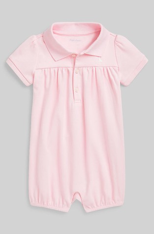 Pamučni kombinezon s polo ovratnikom