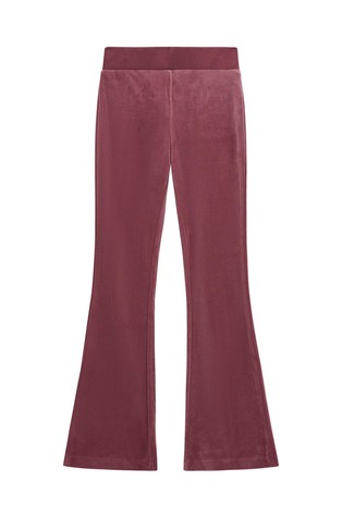 Donji dio trenirke od velura s logotipom straga