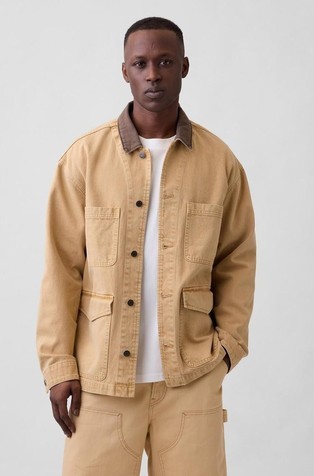 Muška boxy fit denim jakna