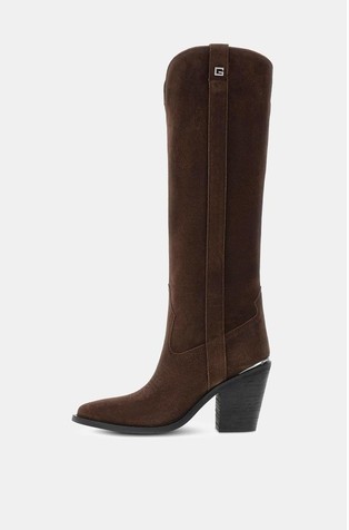 Sashan western-inspired suede boot