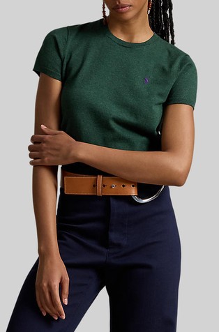 Short-sleeve Crewneck Sweater