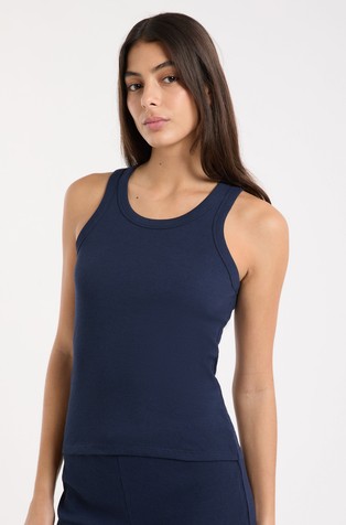 Joani Ribbed Pyjama Tank Top