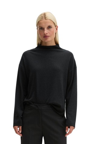 Oversized fit pleten pulover od mješavine vune