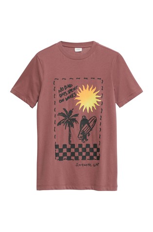 T-shirt with front print