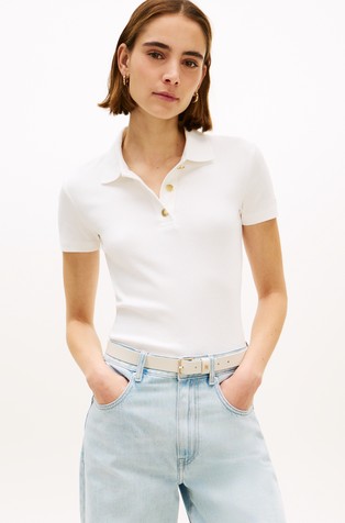 Slim Fit Short-sleeved Polo Shirt