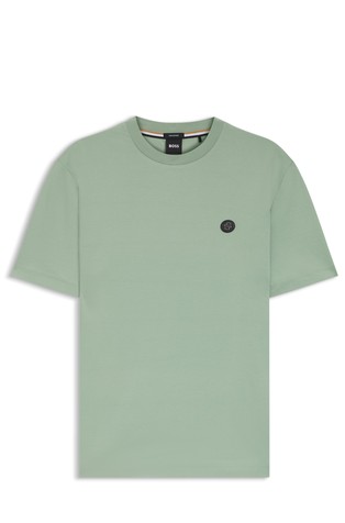 Majica od merceriziranog pamuka s dvostrukim monogramom B