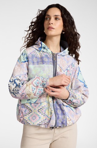 Obostrana vodoodbojna jakna s kapuljačom