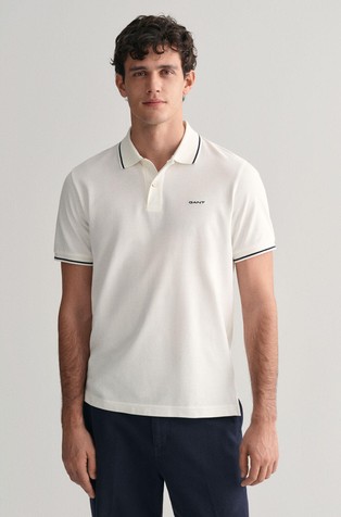 Polo majica od pikéa s kontrastnim obrubima