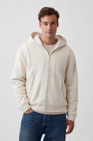 Gap logo muški podstavljen hoodie