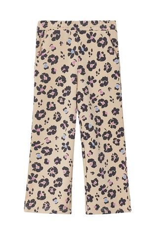 Donji dio trenirke s uzorkom i širokim nogavicama