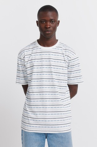 Striped cotton T-shirt