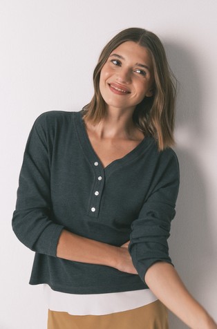 Gornji dio pidžame dugih rukava