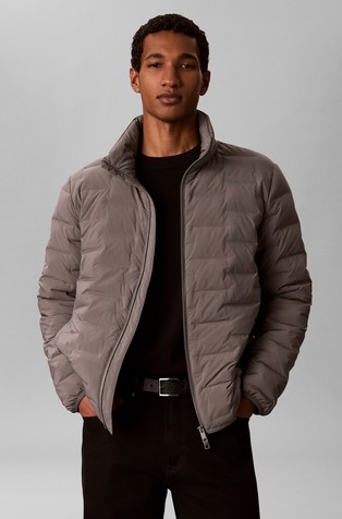 Lightweight Mock Neck Down Jacket