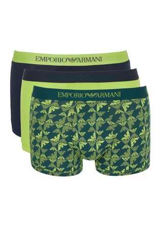 Paket od 3 para bokserica s logo obrubom