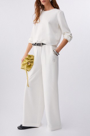 Pulover od scuba tkanine s logotipom