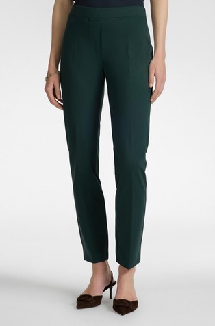 Slim fit hlače od mješavine viskoze