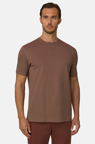 T-Shirt in Stretch Supima Cotton Jersey
