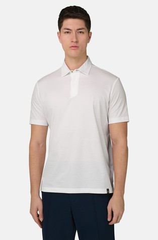 High-Performance Piqué Polo Shirt with S-Cafè® Yarn