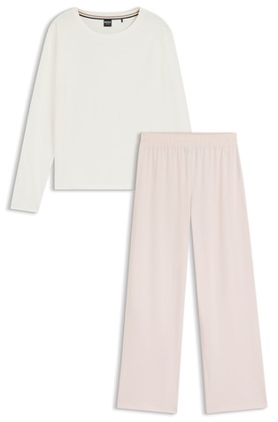 Pidžama dugih rukava od rastezljivog pamuka