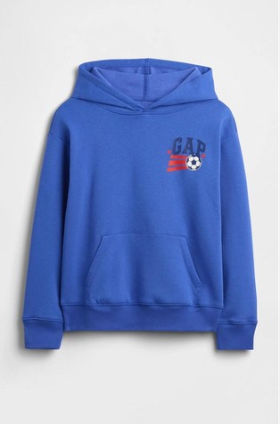 Relaxed hoodie s otiskom straga za dječake