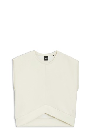 Loose fit pulover od rastezljivog jerseya