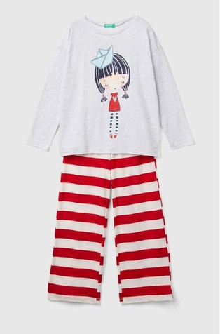 Pidžama od mješavine pamuka sa simpatičnim otiskom