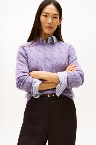 Strukturirano pleten vuneni pulover