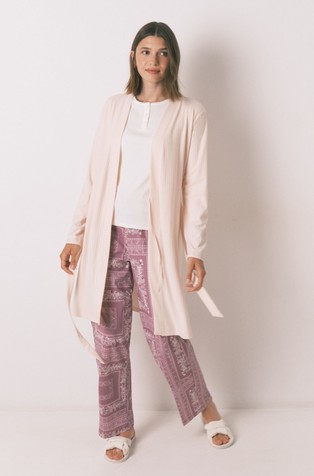 Rebrast kućni ogrtač