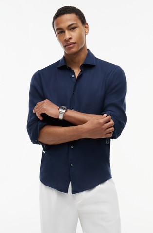 Slim Fit Pure Linen Shirt