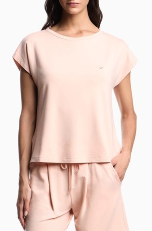 Majica kratkih rukava od rastezljive viskoze