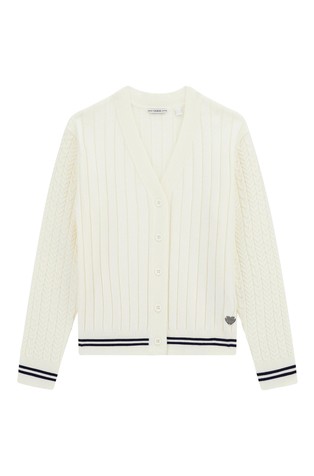 Kardigan s kombinacijom uzoraka