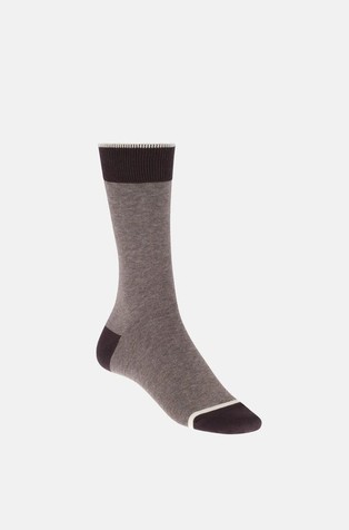 Prugaste čarape od mješavine s organskim pamukom