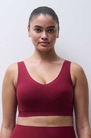 SoftStretch podstavljen top s V-izrezom