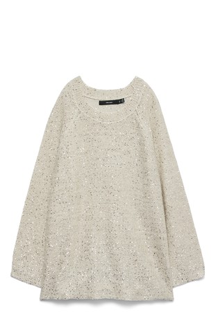 VMLEILANI pleten pulover sa šljokicama