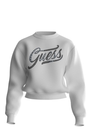 Logo sweatshirt in cotton blend