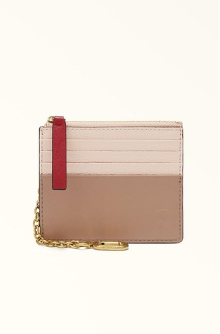 Manji novčanik za kartice s raznobojnim blokovima