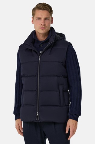 Vodoodbojan prošiven vuneni prsluk punjen paperjem