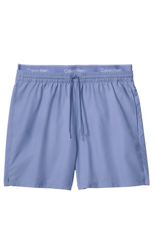 Medium Double Waistband Swim Shorts - CK Essentials