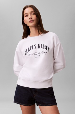 Varsity Logo Sweatshirt in Cotton-blend