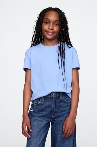 Relaxed majica kratkih rukava za djevojčice