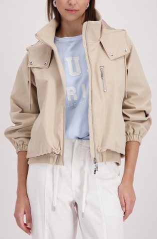 Oversized fit jakna s kapuljačom