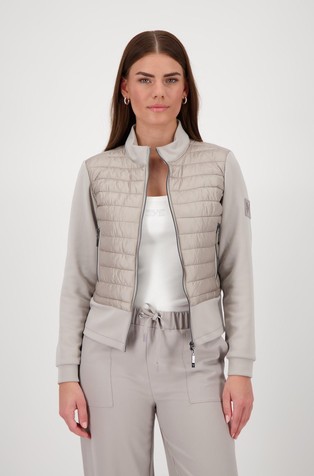 Prošivena jakna s umetcima od neoprena