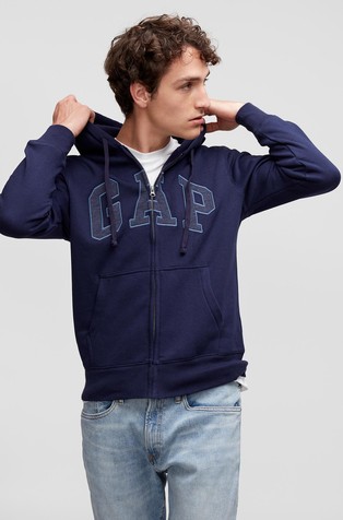 Gap Logo Zip Hoodie