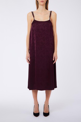 Jacquard Satin Lingerie Dress