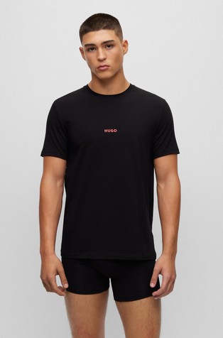 Komplet donjeg rublja od rastezljivog pamuka s logo detaljima