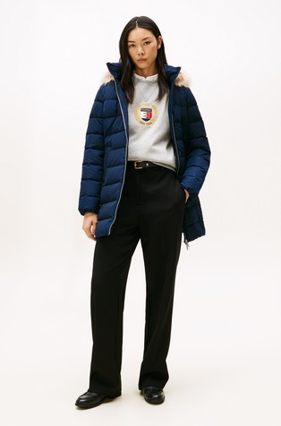 Vodoodbojna prošivena jakna punjena paperjem