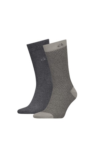 2-pack stretch cotton-blend socks